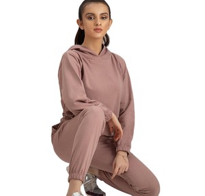 Pantalon de jogging deux pièces personnalisé pour femmes, vêtements de sport amples avec poches pour l'automne XS/S/M/L/XL/XXL pour tenues de jogging de salon - Product Image 2