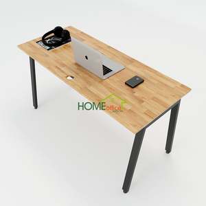 Aton Concept 140x60 Assembly <b>Desk</b> <b>Solid</b> <b>Wood</b> Modern Minimalist Design Easy-to-assemble Office Furniture for Computer Use - Product Image 1