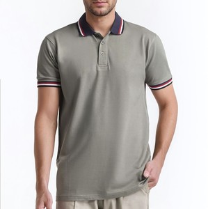 เสื้อโปโลแฟชั่นทรงสลิมฟิตสำหรับผู้ชายเสื้อโปโลสไตล์ดีไซน์เนอร์สำหรับชุดลำลองอินเทรนด์และทันสมัยมีสีที่แตกต่างกัน - Product Image 2