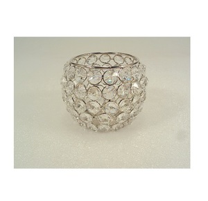 iron and Crystal <b>Tealight</b> <b>Holder</b> - Product Image 6