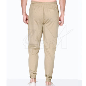Custom <b>Print</b> Logo Cotton Made <b>Men</b> <b>Trouser</b> For Adult Size Pakistan Manufacture <b>Men's</b> Pants - Product Image 4
