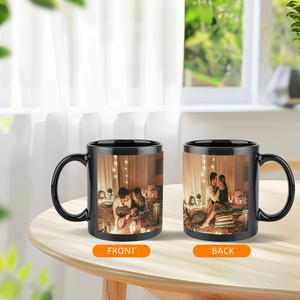 Ly sứ gốm đen 11oz in chuyển nhiệt EffiPrint bán chạy, in ảnh tùy chỉnh, món quà tuyệt vời cho bạn bè gia đình - Product Image 5