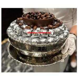 Cuenco de Metal Martillado para Exhibición de Chocolate, Cuencos Decorativos de Lujo para Exhibición de Chocolate, Última Nueva Colección - Product Image 1