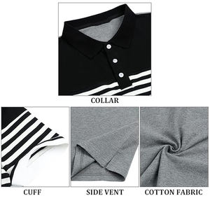 Polo personnalisé de haute qualité pour hommes Nouveau T-shirt de golf fabriqué au Pakistan en tissu tricoté au design uni - Product Image 5