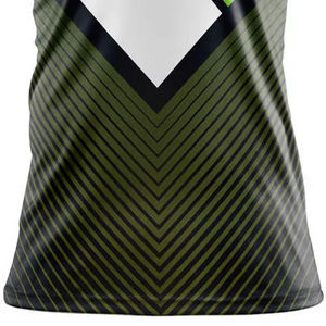 Polo de golf pour hommes et femmes en gros, impression personnalisée du logo, polyester doux et coton, t-shirts courts avec perles en relief - Product Image 4