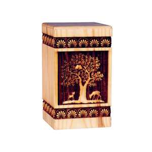 Engraved Wooden Urn for Ashes Cremation Adult urn for human ashes Large <b>Keepsake</b> <b>box</b> Memorial <b>keepsake</b> urn - Product Image 1