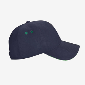 Gorra de béisbol deportiva con logotipo personalizado al por mayor, gorra de béisbol con patrones tropicales a cuadros, tela común, gorra de béisbol barata con Personalización completa - Product Image 2