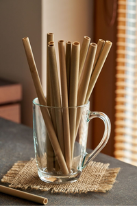 Pailles à boire en bambou écologiques, choix durable pour les maisons, les cafés et les restaurants, Blue Lotus Vietnam - Product Image 5