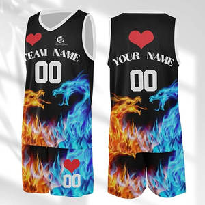 Bajo Moq logotipo personalizado mejor uniforme de baloncesto de tela uniforme de baloncesto cómodo de alta calidad - Product Image 3