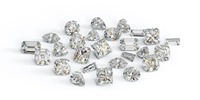 Diamante Cultivado en Laboratorio de 0.10 Quilates, Corte Princesa, 2.9mm, Corte Excelente, Certificado IGI, Blanco VVS/VS, Artículo para Diseño de Joyería DIY