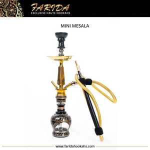 Mini Cachimbas de Lujo Farida de Latón Macizo con Acabado Lacado y Grabado Profundo a Mano, Origen Egipcio, Precio de Fábrica, Venta al por Mayor - Product Image 5