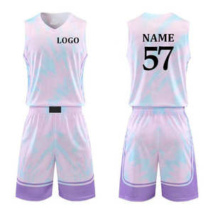 Uniformes de Baloncesto Personalizables de la Mejor Calidad, de Secado Rápido, con Estampado Luminoso, 100% Poliéster, para Todos los Equipos - Product Image 3
