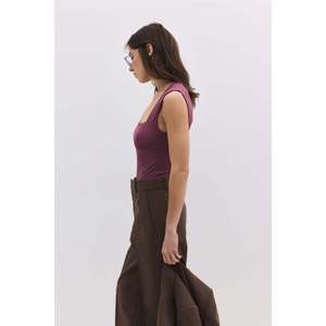 Body de cuello bajo y corte cuadrado - Product Image 2