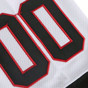 Col en V respirant léger entièrement personnalisé produit haute demande pour les chemises et hauts de hockey sur glace en polyester 100% pour adultes - Product Image 6