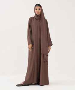 Abaya noire de luxe Dubaï 2025, robe musulmane pour femmes, abaya à ouverture frontale, vêtements islamiques - Product Image 3