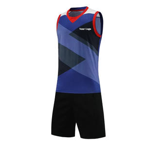 Conjuntos de uniformes de voleibol de playa para hombres de alta resistencia 100% poliéster ropa de entrenamiento personalizable en stock - Product Image 2