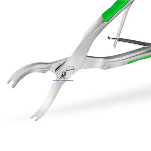 Compresor espinal con bisagras Manual de acero inoxidable instrumento quirúrgico incrustaciones de silicona CNC mecanizado acabado satinado para cirugía espinal - Product Image 6