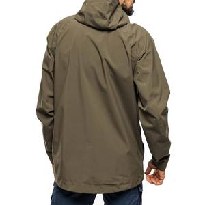 Chaqueta de lluvia de manga larga para hombre, la mejor calidad, impermeable, de nailon, pesada, para Otoño/Invierno, holgada, estilo callejero, con cremallera lavada - Product Image 6