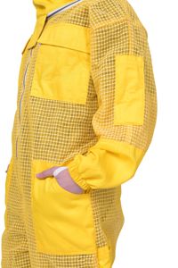 Beekeeper <b>Suit</b> 3 Layer Ventilated Yellow For Beekeeping With Sting Proof Veil Custom Design Men's <b>Bee</b> <b>Suit</b> With Custom Logo - Product Image 6
