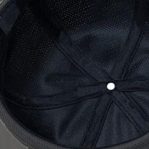 หมวกไม่มีหูร้อยเชือก ปักโลโก้ได้ตามต้องการ หมวกทรงกลมสำหรับผู้ชายและผู้หญิง หมวกแตงโม เทรนด์ฤดูใบไม้ผลิและฤดูร้อน - Product Image 2