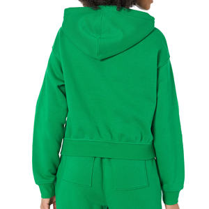 Sudadera Extra Grande, Cómoda, Informal, Estilo Urbano, Hombros Caídos, 100% Algodón, Felpa, Secado Rápido, Transpirable, Ecológica, para Mujer - Product Image 2