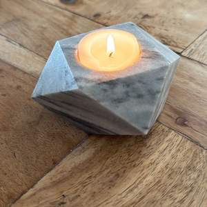 Artisan Marble <b>Tealight</b> <b>Holder</b>-Heat Resistant & Custom Logo for Easter Home Decor Boutique Hotels Spas & Gifting Ideas - Product Image 1