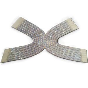 Vente en gros d'usine d'accessoires pour chaussures en strass, chaussures pour femmes, sandales, pantoufles, talons hauts et chaussures à bout en strass - Product Image 5