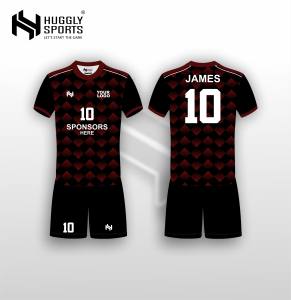 Ropa de fútbol de secado rápido hecha por profesionales Conjuntos de ropa deportiva cómoda Uniformes de equipo personalizados - Product Image 2