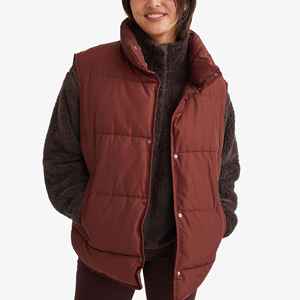 OEM vente à chaud de haute qualité gilet bouffant grande taille logo personnalisé veste sans manches gilets gilet bouffant hommes et femmes - Product Image 5