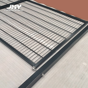 Panneau de clôture de jardin extérieur en fer double 656, treillis à double fil anti-rouille personnalisable, <span class=keywords><strong>portail</strong></span> - Product Image 4