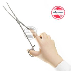 Rochester Pean hemostato-Pinzas rectas y curvadas para uso en cirugía hospitalaria, Juego de 2 pinzas de 12" - Product Image 3