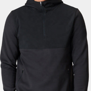 Sweat à capuche à manches longues à coupe régulière avec logo personnalisé, 100% coton, séchage rapide, respirant, léger pour homme, hiver - Product Image 4