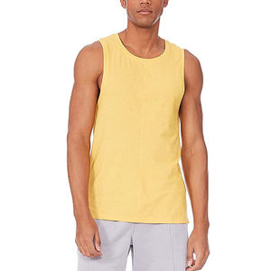 Débardeur de gymnastique 100% coton tricoté de haute qualité pour hommes - Product Image 3
