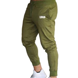 Pantalones Deportivos para Hombre con Logotipo Personalizado, 100% Algodón, Transpirables, de Secado Rápido, para Entrenamiento, Gimnasio y Uso Casual, OEM/ODM - Product Image 1