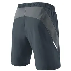2022 dernière conception de haute qualité hommes Gym Shorts confortable décontracté Baggy Style écologique solide motif prix de gros - Product Image 6
