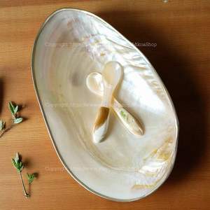 Bandeja para servir de nácar hecha a mano de origen de Vietnam para decoración del hogar, precio competitivo directo de fábrica. - Product Image 4