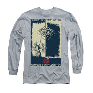 เสื้อยืดแขนยาวใส่ได้ทั้งชายและหญิงเสื้อยืดแขนยาวลายเรียบดีไซน์ใหญ่พิเศษระบายอากาศได้ดีมีโลโก้ - Product Image 3