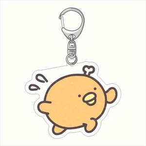 Adorable Yellow Chicken <b>Keychain</b> in Acrylic Fun Bag Hanger & Multi-Use Keyring <b>Anime</b> <b>Toys</b> Gift - Product Image 1