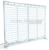 Boîte à lumière en PVC facile à installer, signalétique LED pour bureaux et centres commerciaux, panneau graphique amovible pour la promotion et l'affichage d'événements