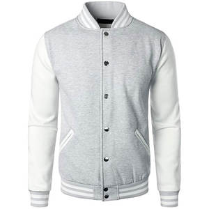 High Quality <b>Men</b> Letterman <b>Jackets</b> Wholesale Custom Printed Embroidery Baseball Letterman <b>Jacket</b> - Product Image 1