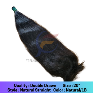 Extensions de cheveux vierges humains de qualité supérieure, cheveux indonésiens bruts à double trame, commande en gros en ligne, vente en gros de cheveux vierges humains de qualité supérieure - Product Image 3