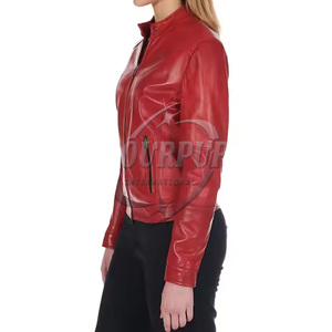 แจ็กเก็ตหนังแกะสำหรับผู้หญิงแจ็กเก็ตแฟชั่นใหม่ฤดูใบไม้ร่วงฤดูหนาว - Product Image 5