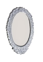 Miroir mural vénitien en argent antique, miroir décoratif baroque, décoration de luxe pour la maison, fabricant en gros OEM