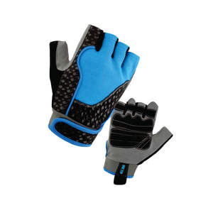 2024 Model NEW Genuine Leather Outdoor Sport Mesh Half Finger <b>Gym</b> Gloves men women Fitness <b>Weight</b> Lifting gloves - Product Image 6