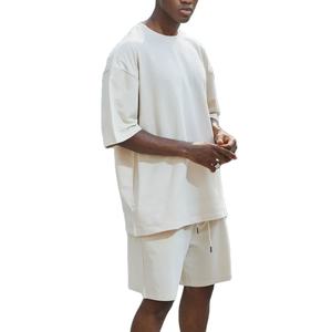 Conjunto Deportivo de Verano al por Mayor, Traje Deportivo Holgado, Traje para Correr, Conjunto de Traje Deportivo de Manga Corta, HECHO POR BS 2026 - Product Image 1