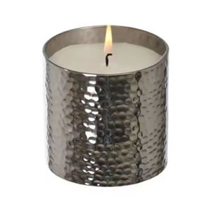 Pot à bougie en métal plaqué cuivre de grande qualité accessoires d'éclairage porte-bougie chauffe-plat de table bougeoir d'éclairage décoratif moderne - Product Image 3