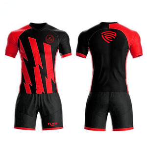 Ensembles d'uniformes tendance de maillots de football impression par sublimation de conception personnalisée pour hommes - Product Image 2