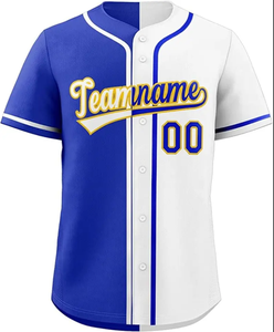 2025 personnalisé imprimé unisexe vêtements de sport d'été bébé enfants coton maillot de Baseball avec nom numéro équipe bas prix OEM Service - Product Image 6