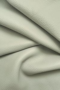 Cuir de vache véritable, texture grainée, couleur unie, matériau pour meubles, brun tan - Product Image 2