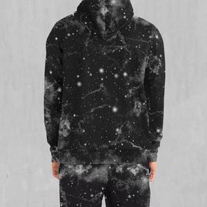 Ensemble survêtement d'hiver pour homme à capuche, deux pièces, veste et pantalon, impression couleur intégrale, 100% coton, logo personnalisé, vêtements d'équipe, entreprise - Product Image 5